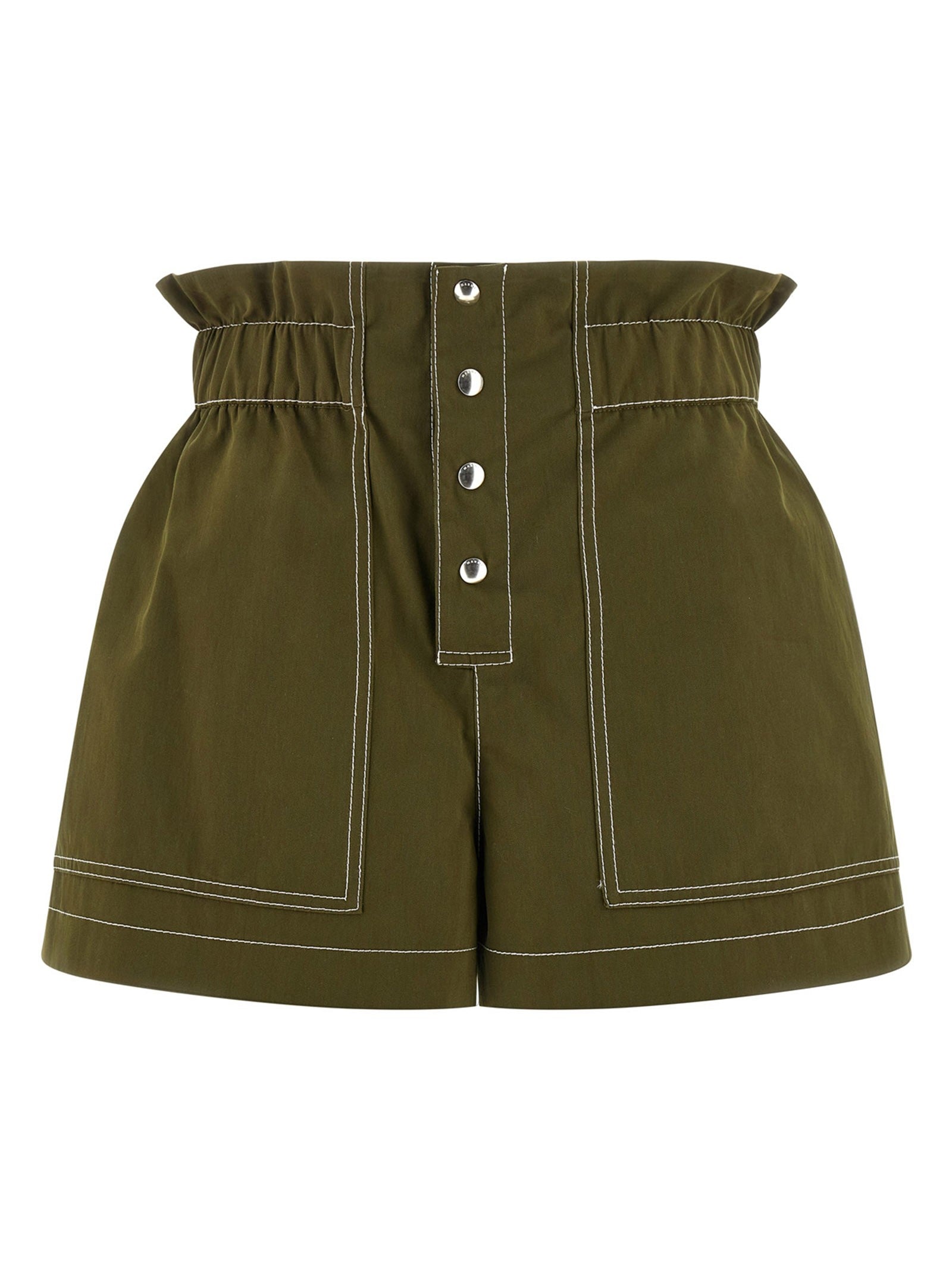 Marni Gabardine Shorts Green