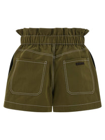 Marni Gabardine Shorts Green