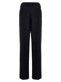 PRADA Gabardine Trousers Blue