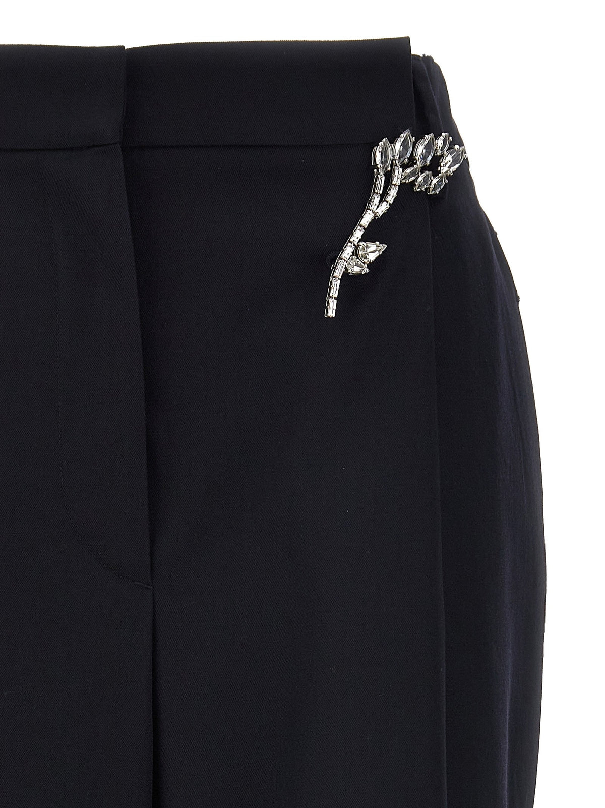 PRADA Gabardine Trousers Blue, view 4