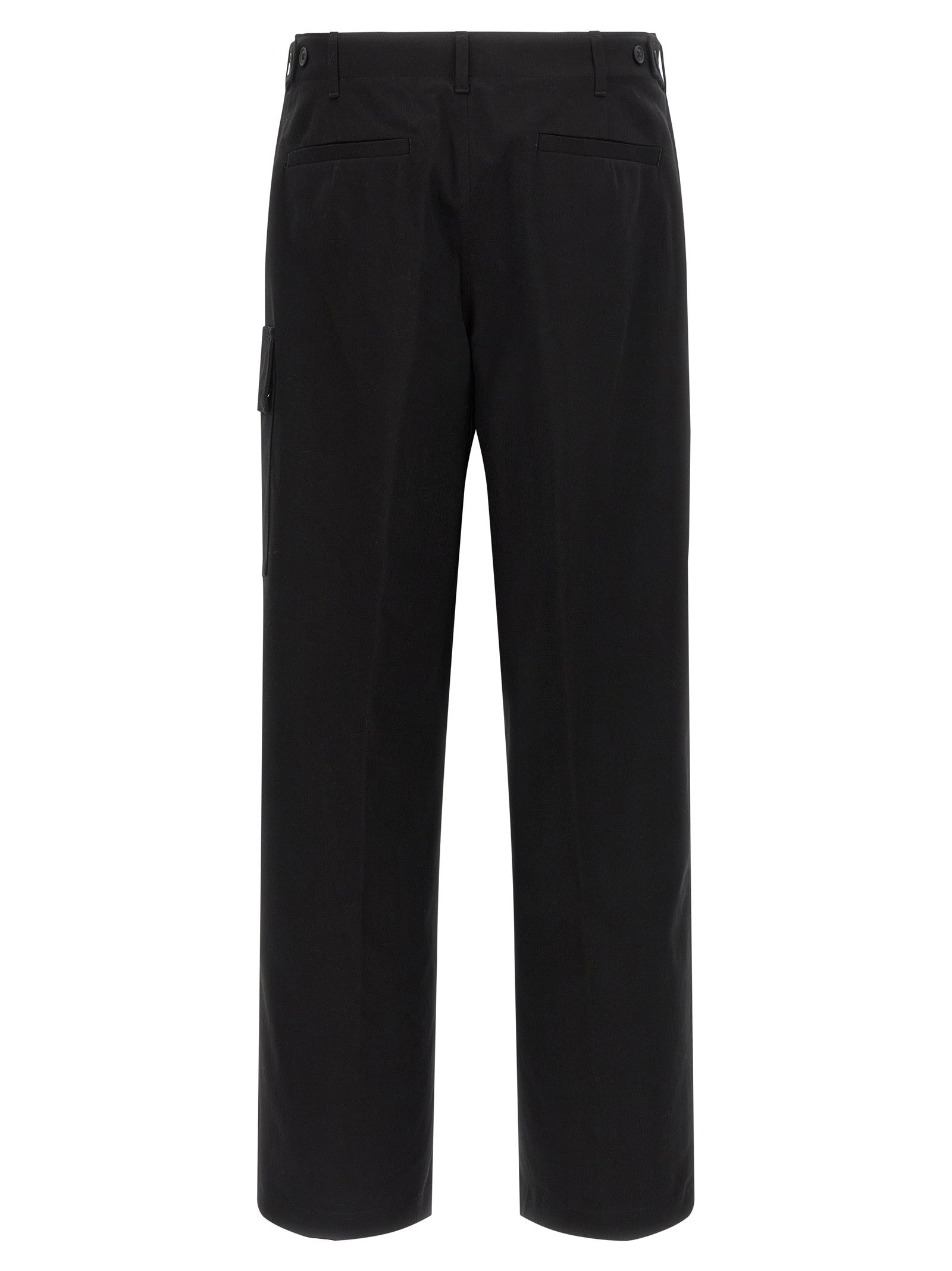 Fendi Gabardine Trousers Black