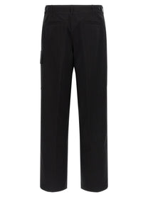 Fendi Gabardine Trousers Black