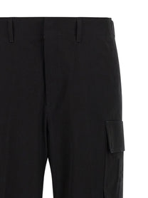 Fendi Gabardine Trousers Black