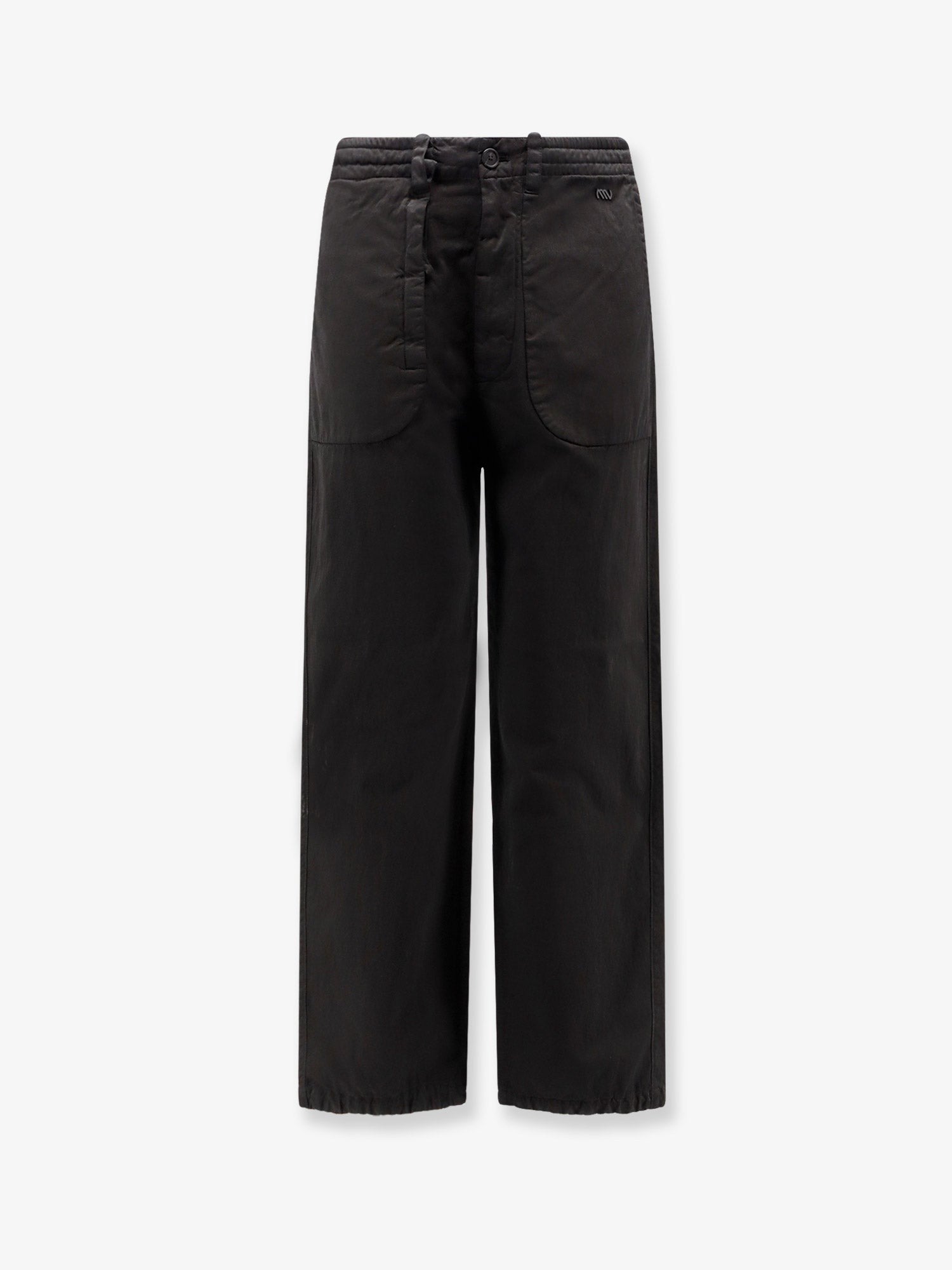 Massimo Osti Men's Gabardine Trousers Black Massimo Osti