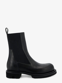 Rick Owens Men's Gabe Leather Beatle Boots Black
