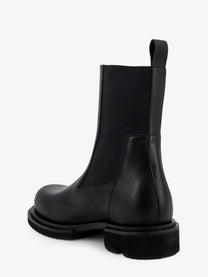 Rick Owens Men's Gabe Leather Beatle Boots Black