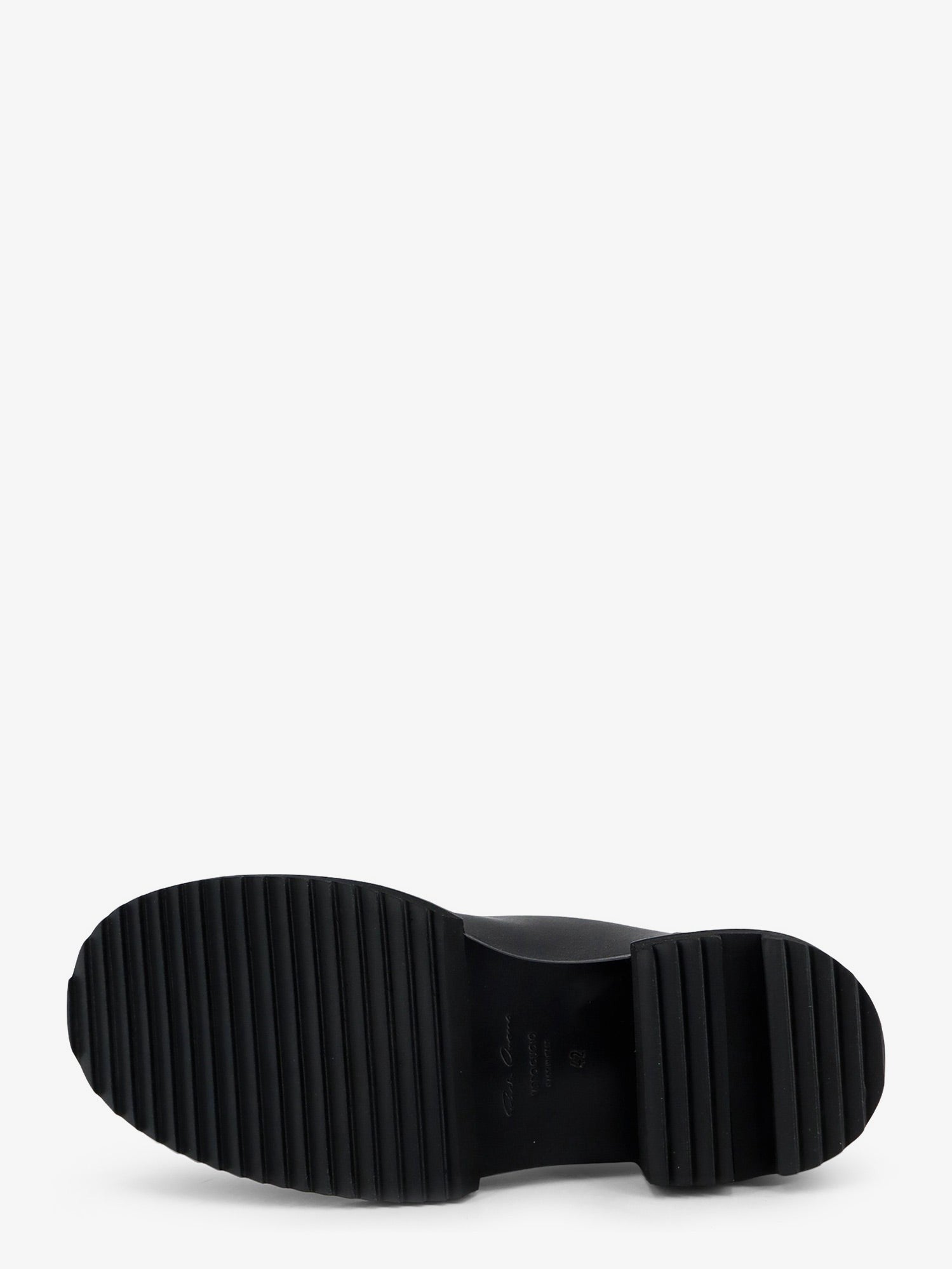 Rick Owens Men's Gabe Leather Beatle Boots Black