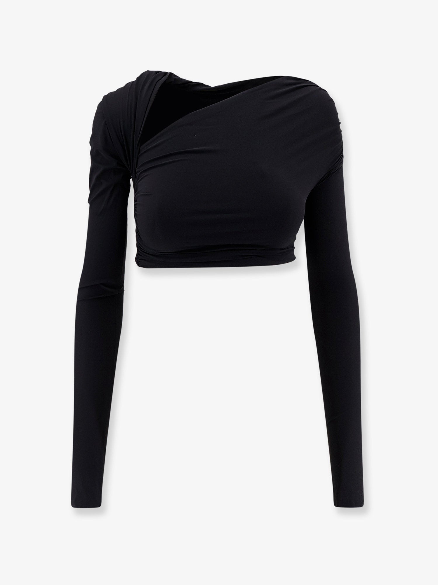 AmazuìN Women's Gabi Stretch Fabric Top Black AmazuìN