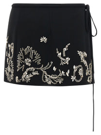 Dries Van Noten Gabrinas Skirt Black