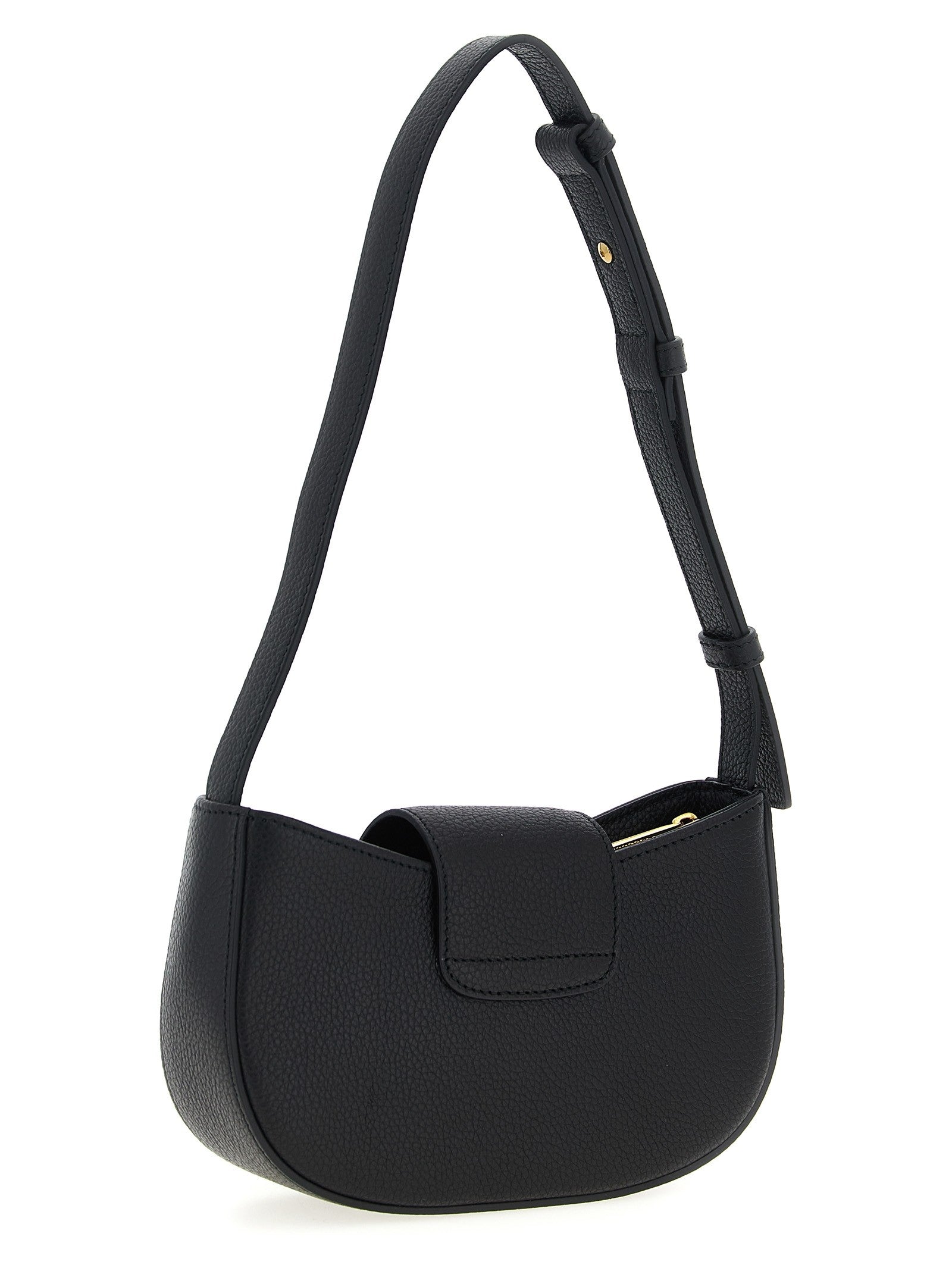 Ferragamo Gabry Shoulder Bag Black