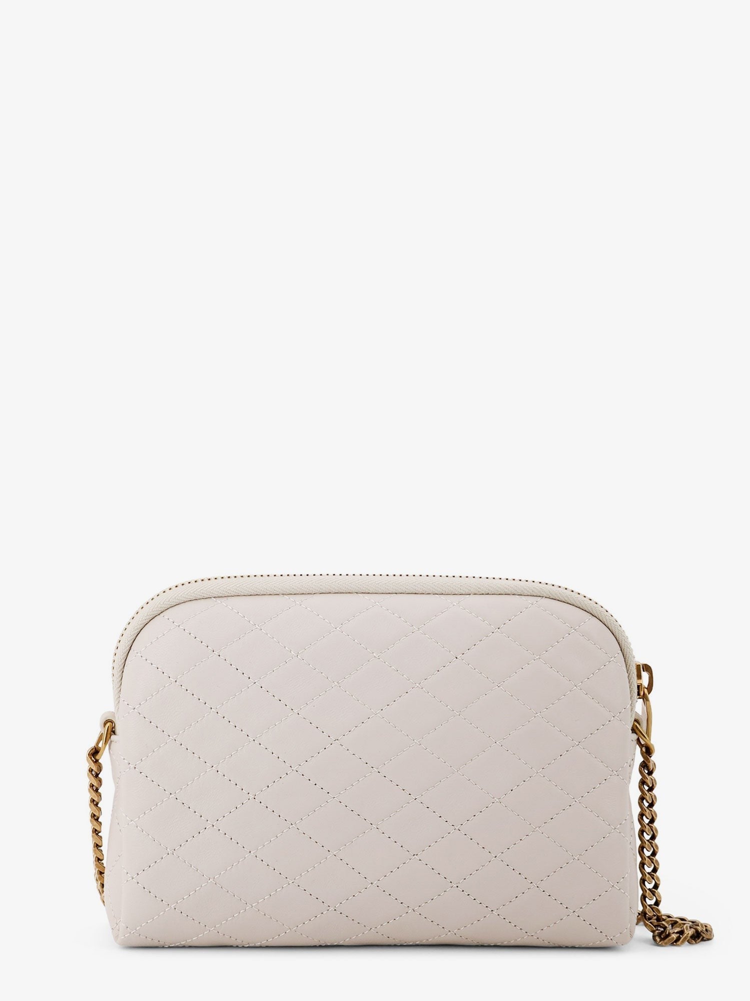 Saint Laurent Women's Gaby Leather Crossbody Bag White