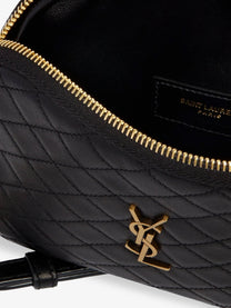 Saint Laurent Women's Gaby Leather Shoulder Bag Black