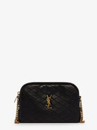 Saint Laurent Women's Gaby Leather Shoulder Bag Black