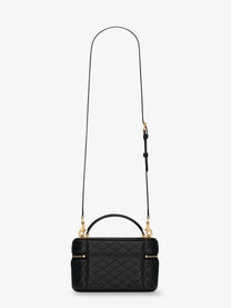 Saint Laurent Women's Gaby Vanity Bag in Leather Black