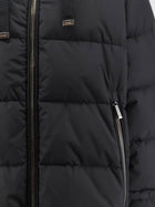 MooRER Women's Gadia Stp Waterproof Fabric Down Jacket Black, view 3