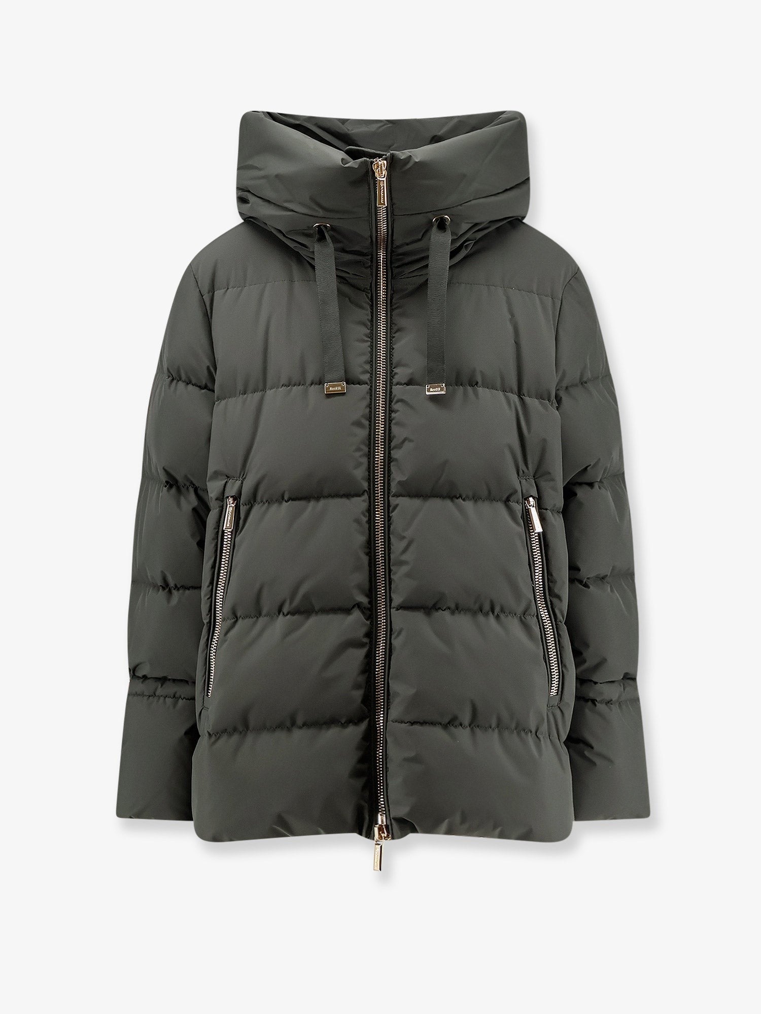 MooRER Women's Gadia Stp Waterproof Fabric Down Jacket Gold