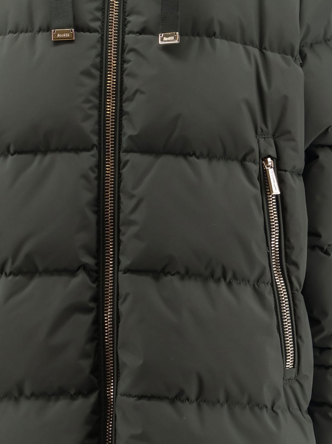 MooRER Women's Gadia Stp Waterproof Fabric Down Jacket Gold