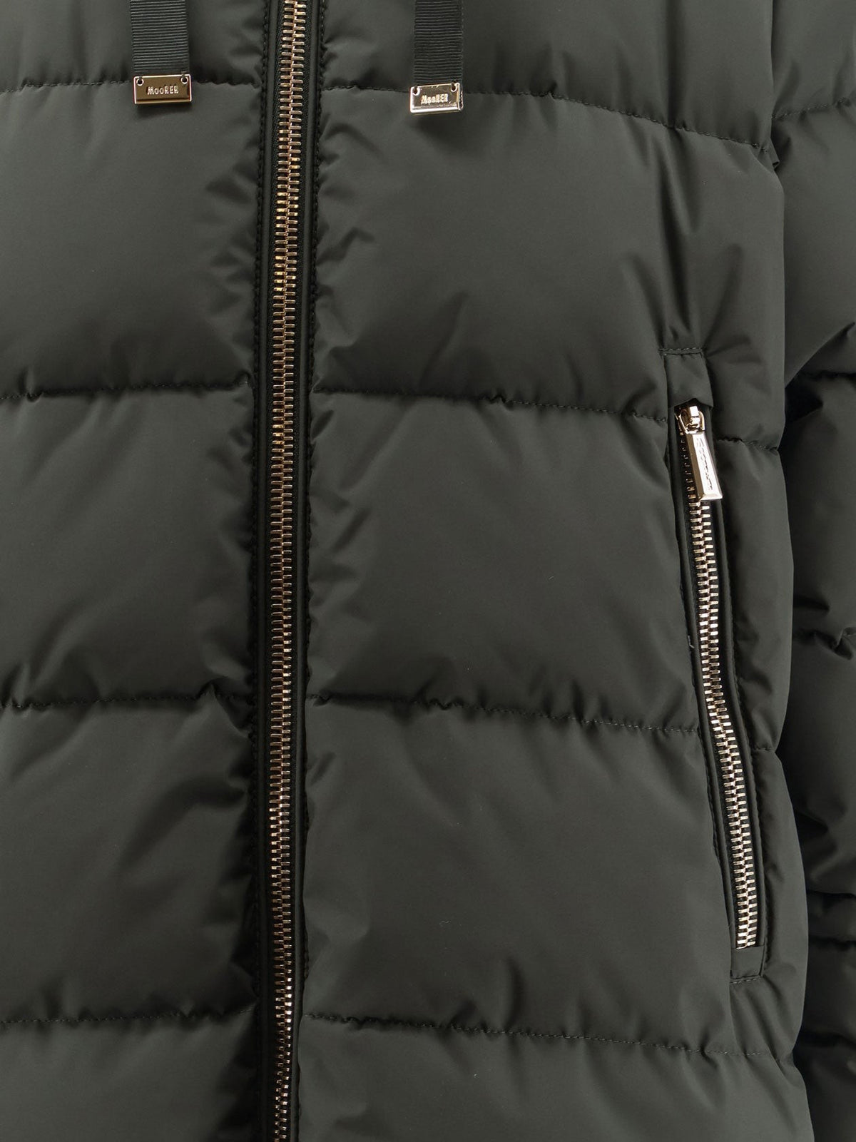 MooRER Women's Gadia Stp Waterproof Fabric Down Jacket Gold, view 3