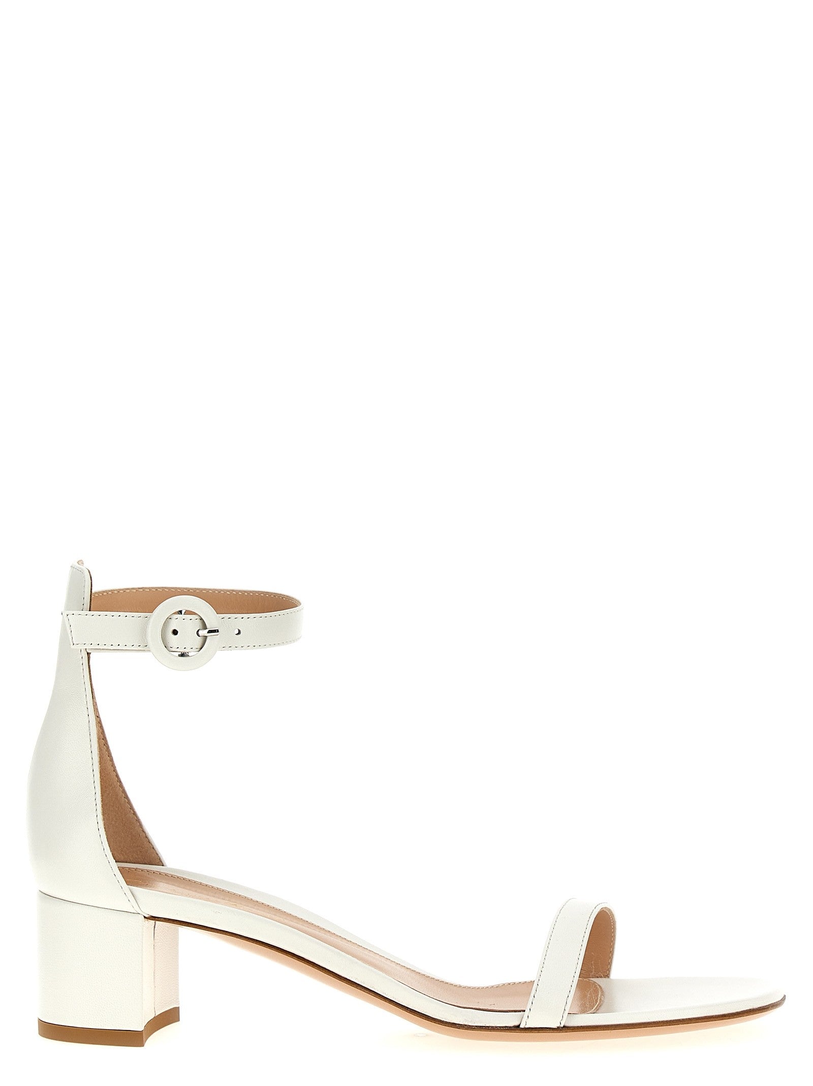 Gianvito Rossi Gaeta Sandals White