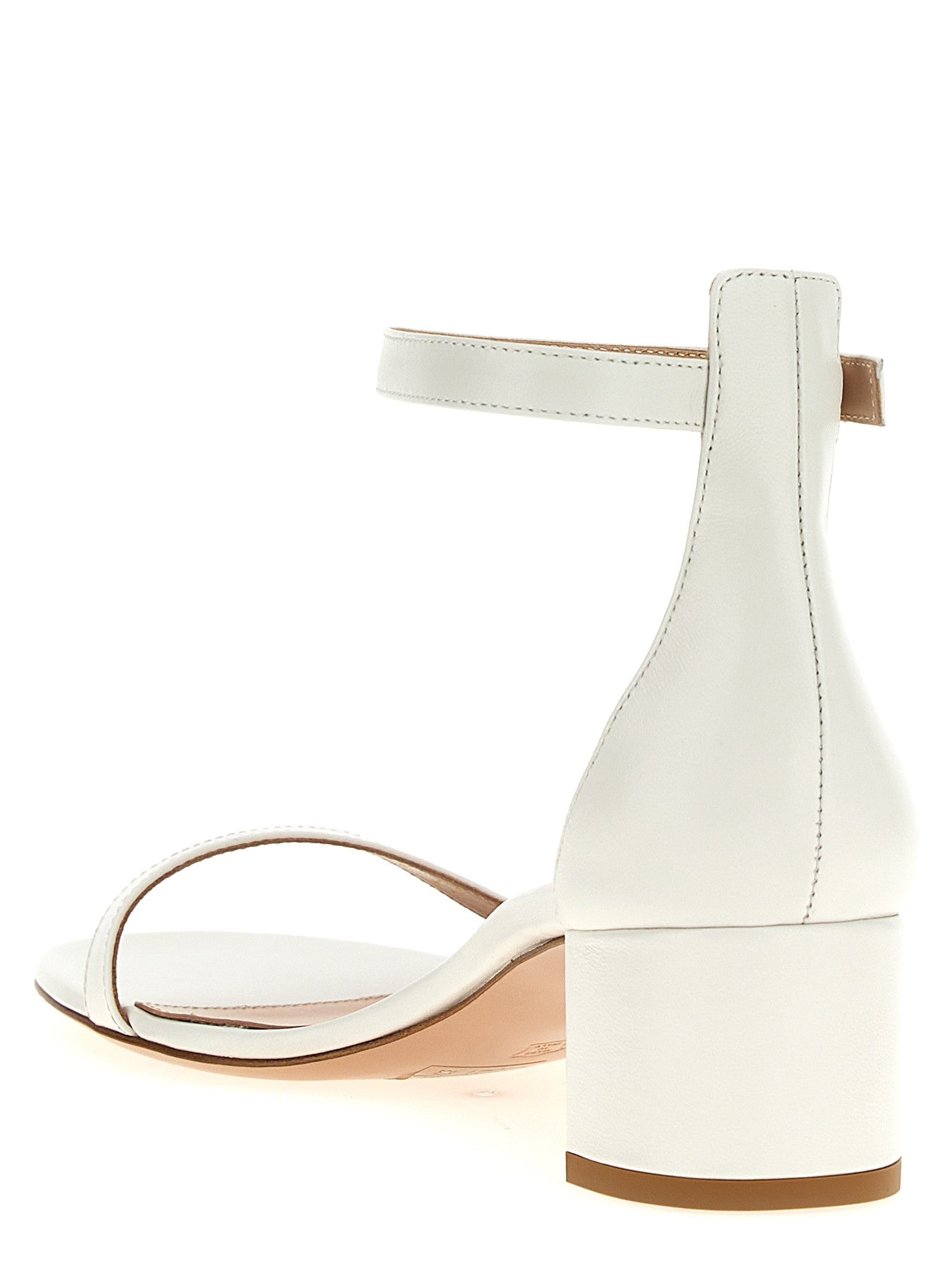 Gianvito Rossi Gaeta Sandals White