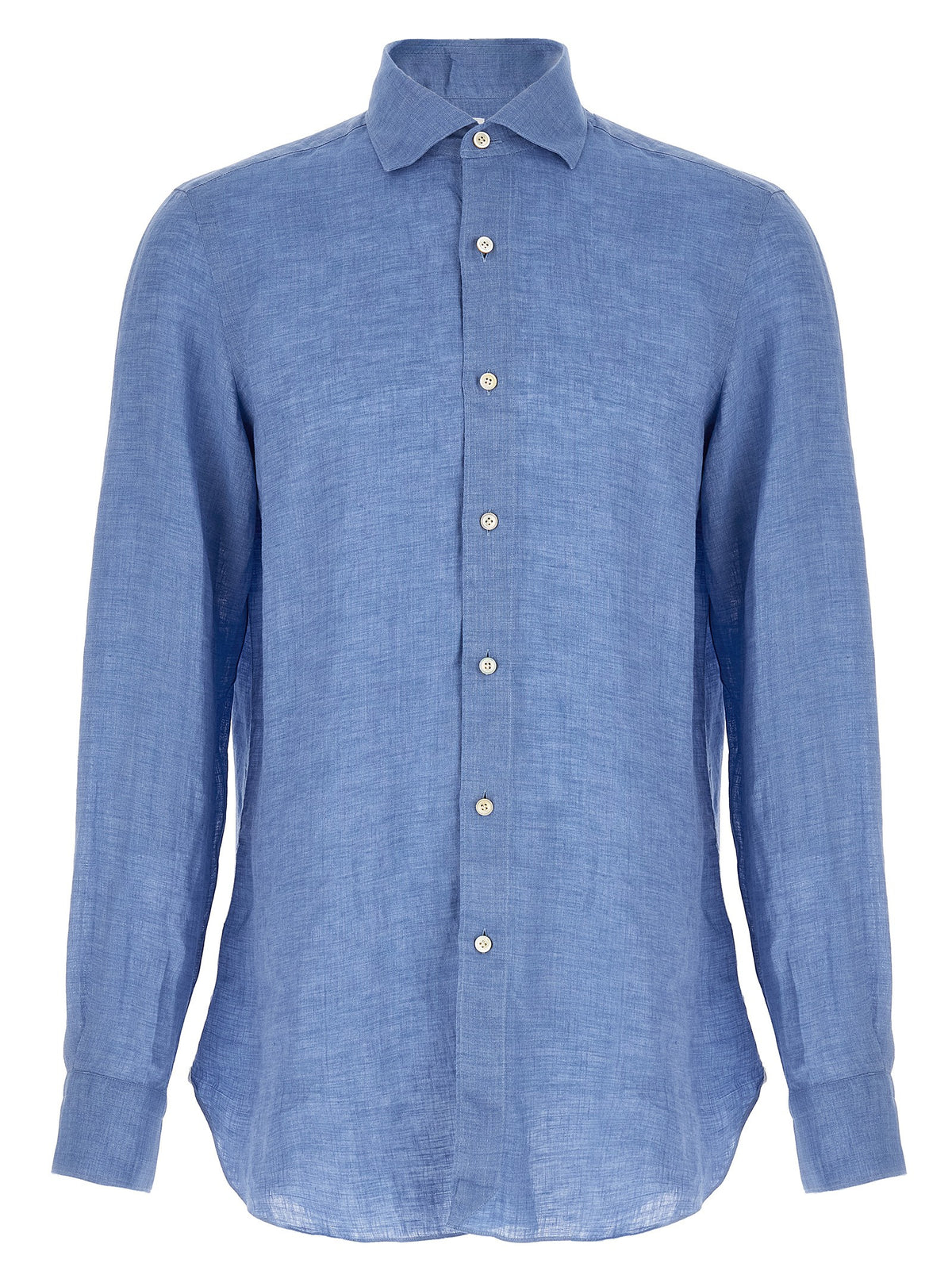 Finamore Gaeta Shirt Blue