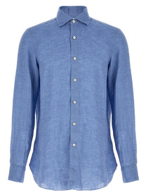 Finamore Gaeta Shirt Blue