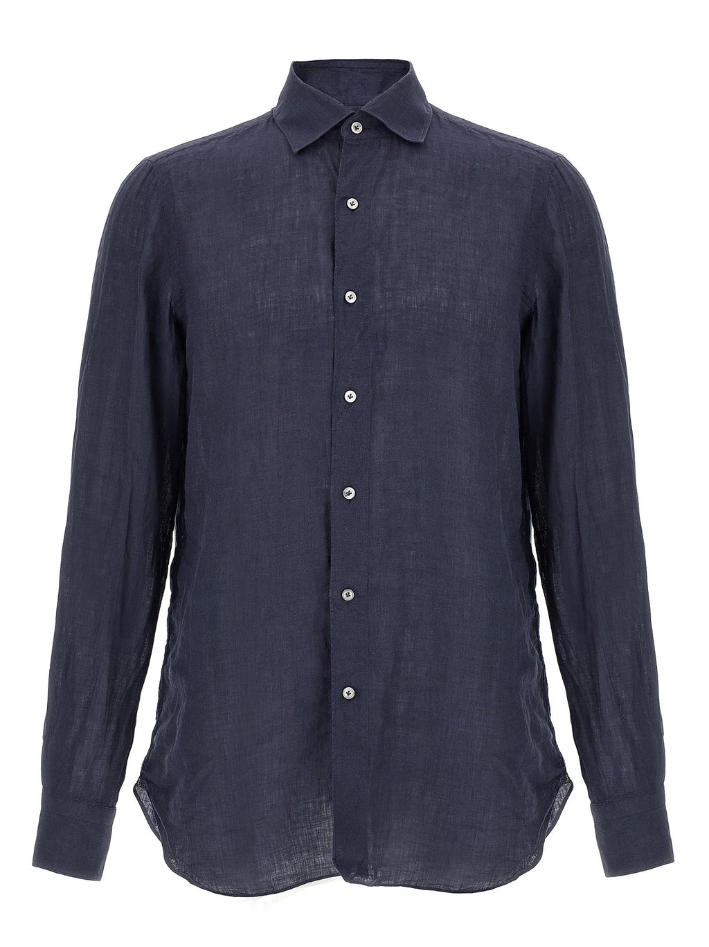 Finamore Gaeta Shirt Blue
