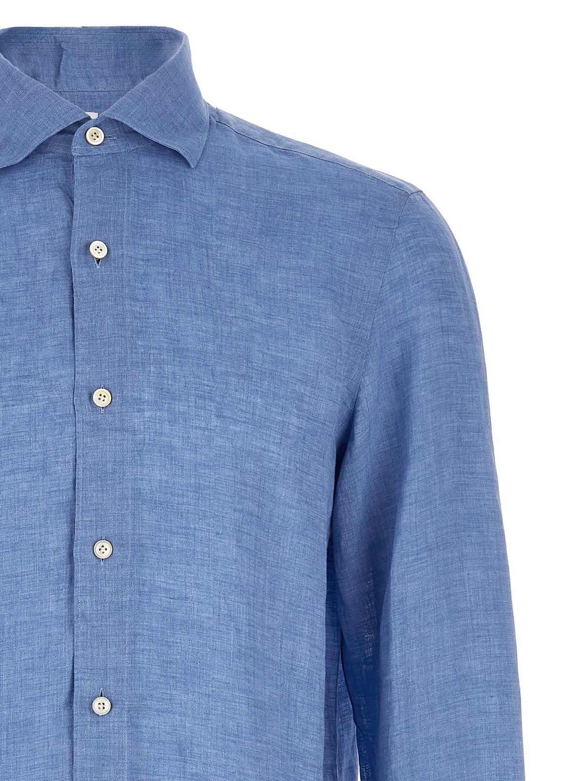 Finamore Gaeta Shirt Blue
