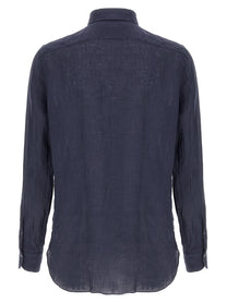 Finamore Gaeta Shirt Blue