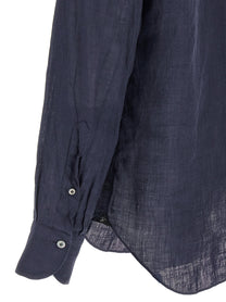 Finamore Gaeta Shirt Blue