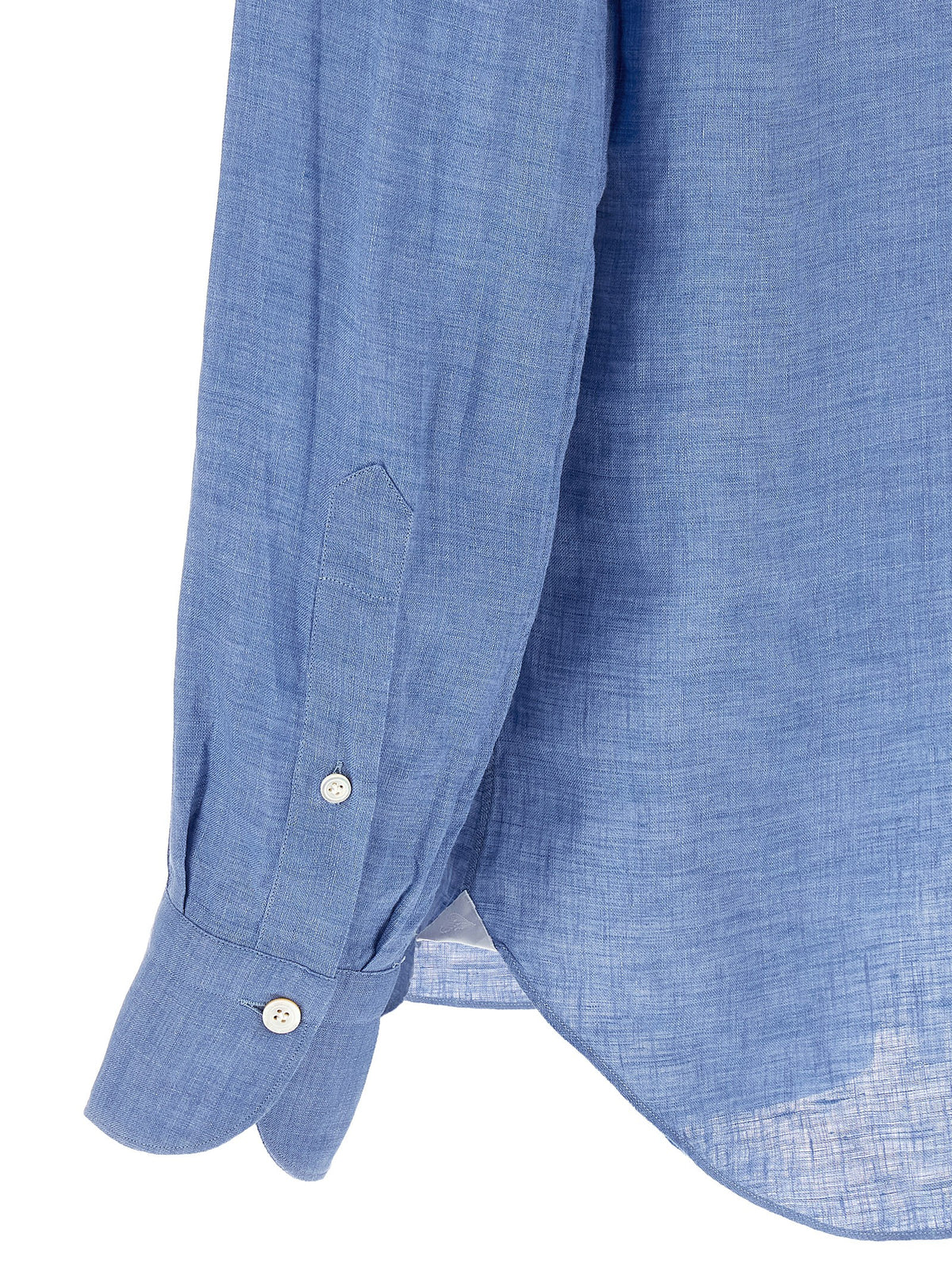 Finamore Gaeta Shirt Blue