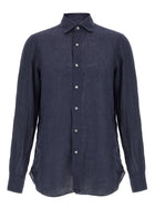 Finamore Gaeta Shirt Blue