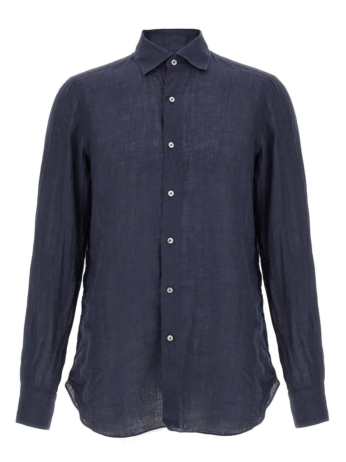 Finamore Gaeta Shirt Blue