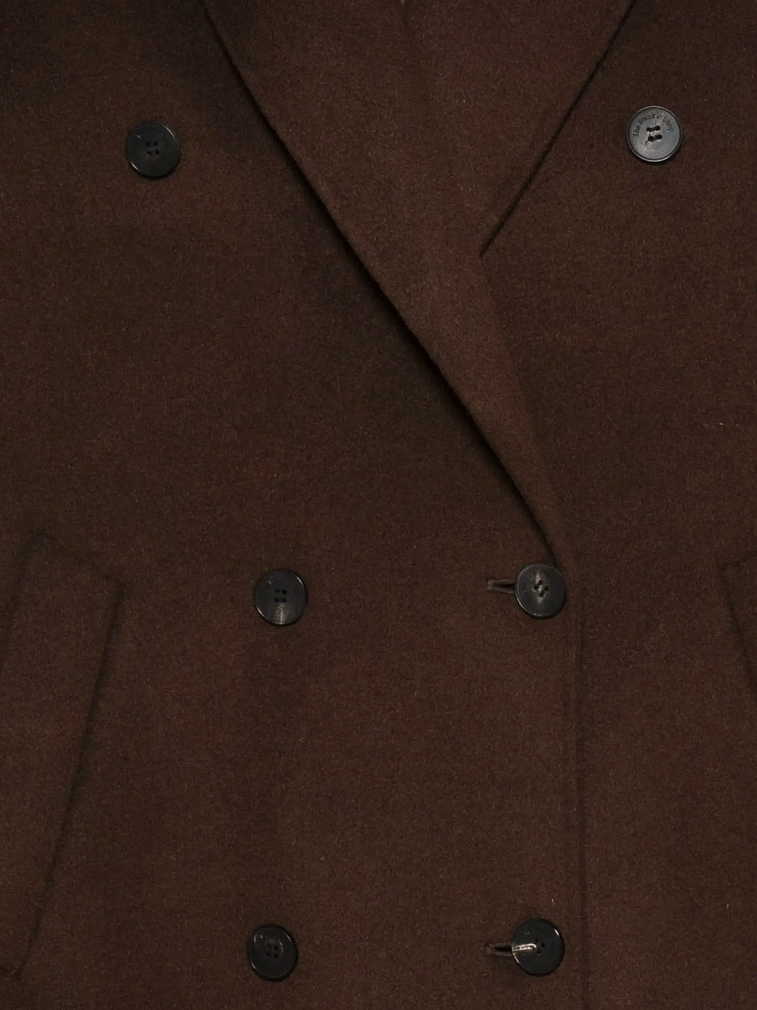 The Frankie Shop Women's Gaia Wool Blend Coat Brown