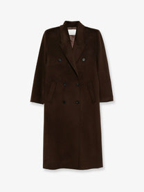 The Frankie Shop Women's Gaia Wool Blend Coat Brown