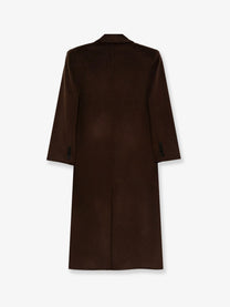 The Frankie Shop Women's Gaia Wool Blend Coat Brown