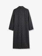 The Frankie Shop Women's Gaia Wool Coat Grey, view 2