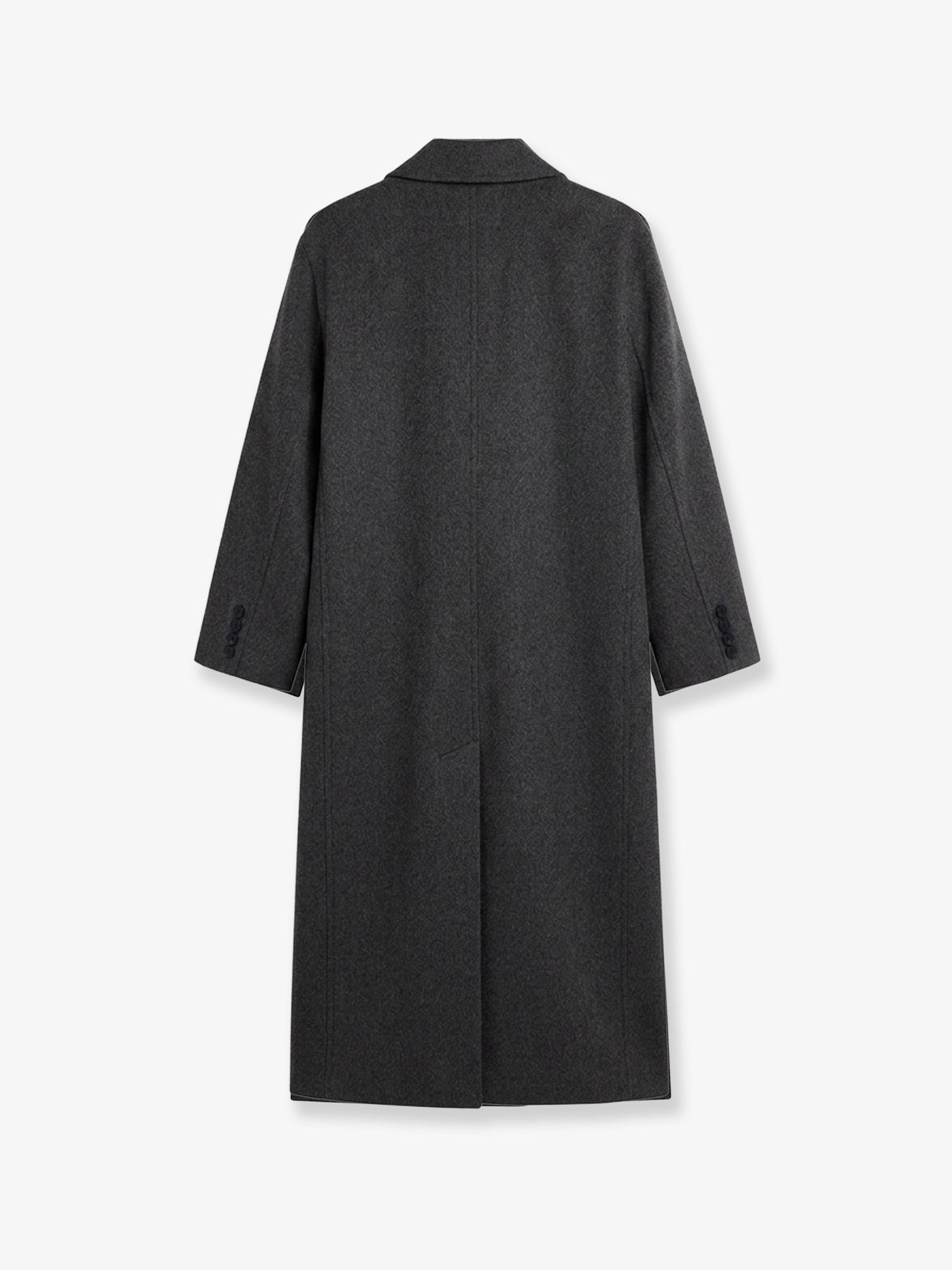 The Frankie Shop Women's Gaia Wool Coat Grey