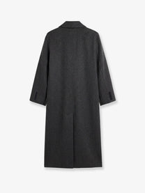 The Frankie Shop Women's Gaia Wool Coat Grey