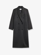 The Frankie Shop Women's Gaia Wool Coat Grey