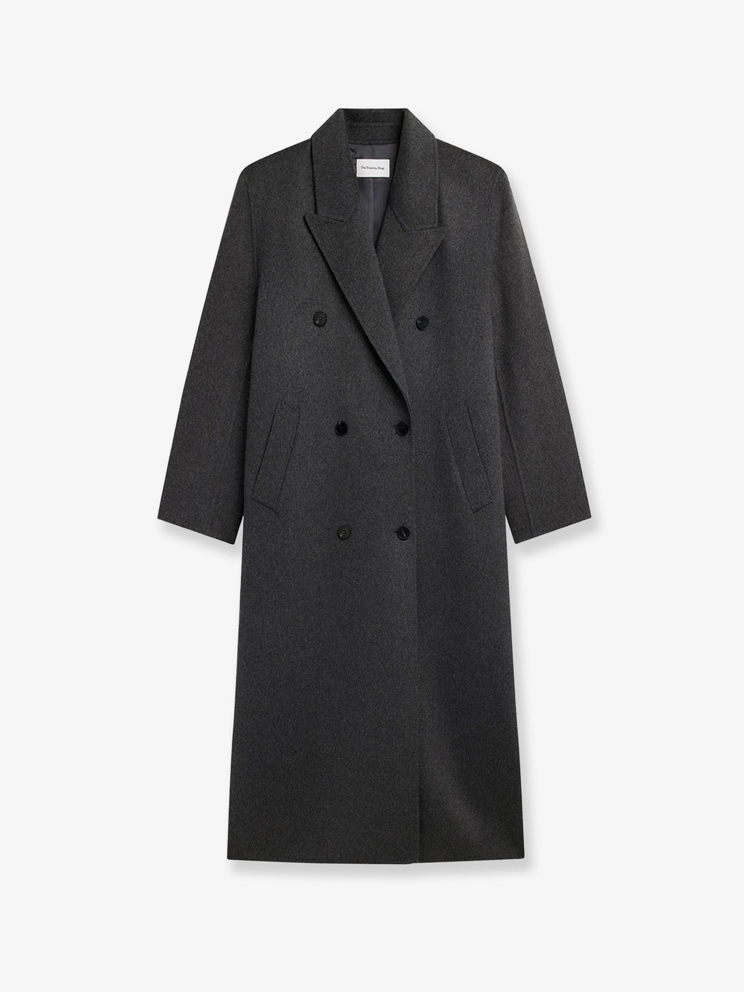 The Frankie Shop Women's Gaia Wool Coat Grey