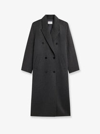 The Frankie Shop Women's Gaia Wool Coat Grey