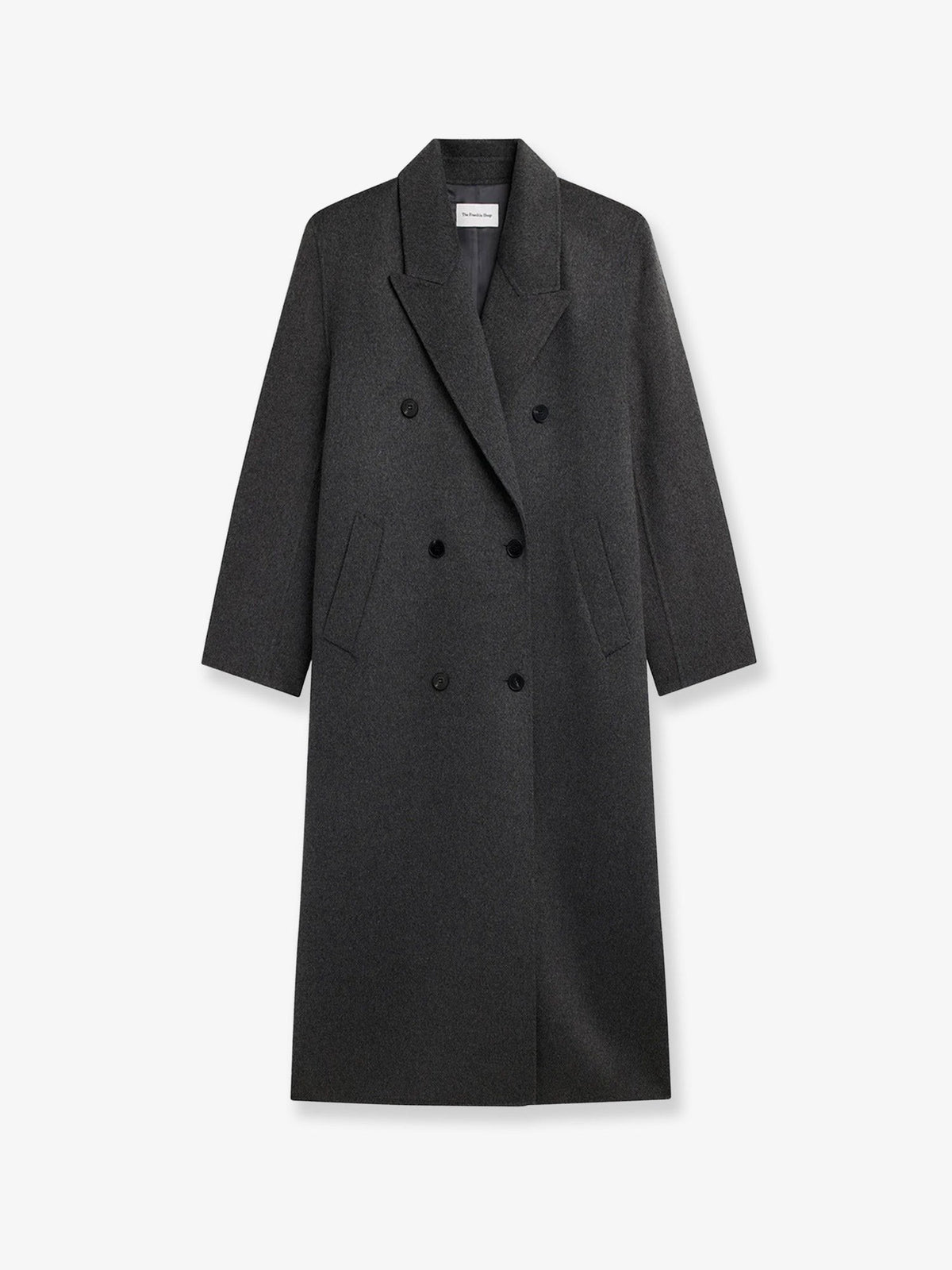 The Frankie Shop Women's Gaia Wool Coat Grey