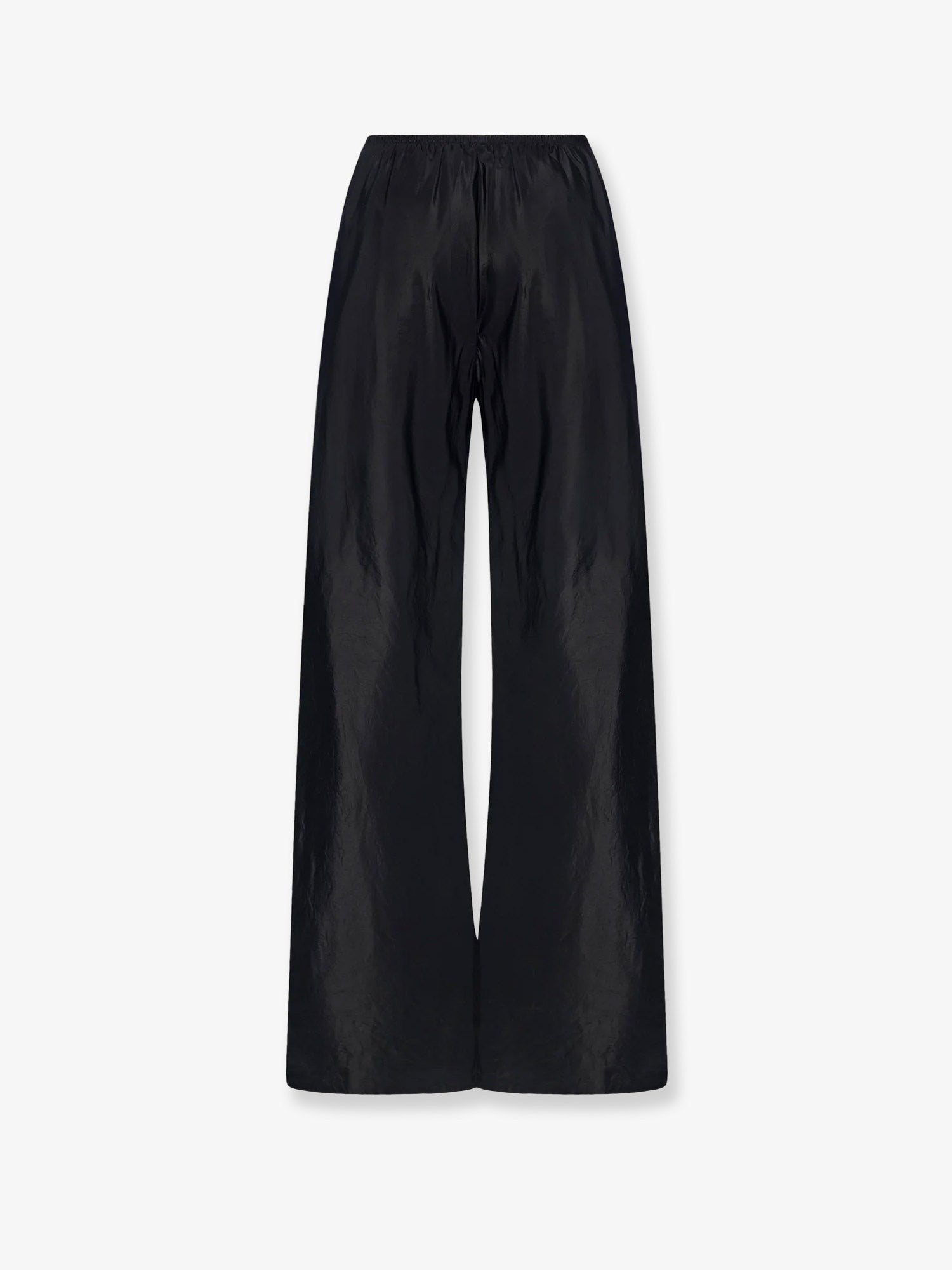 The Row Women's Gala Silk Trousers Black