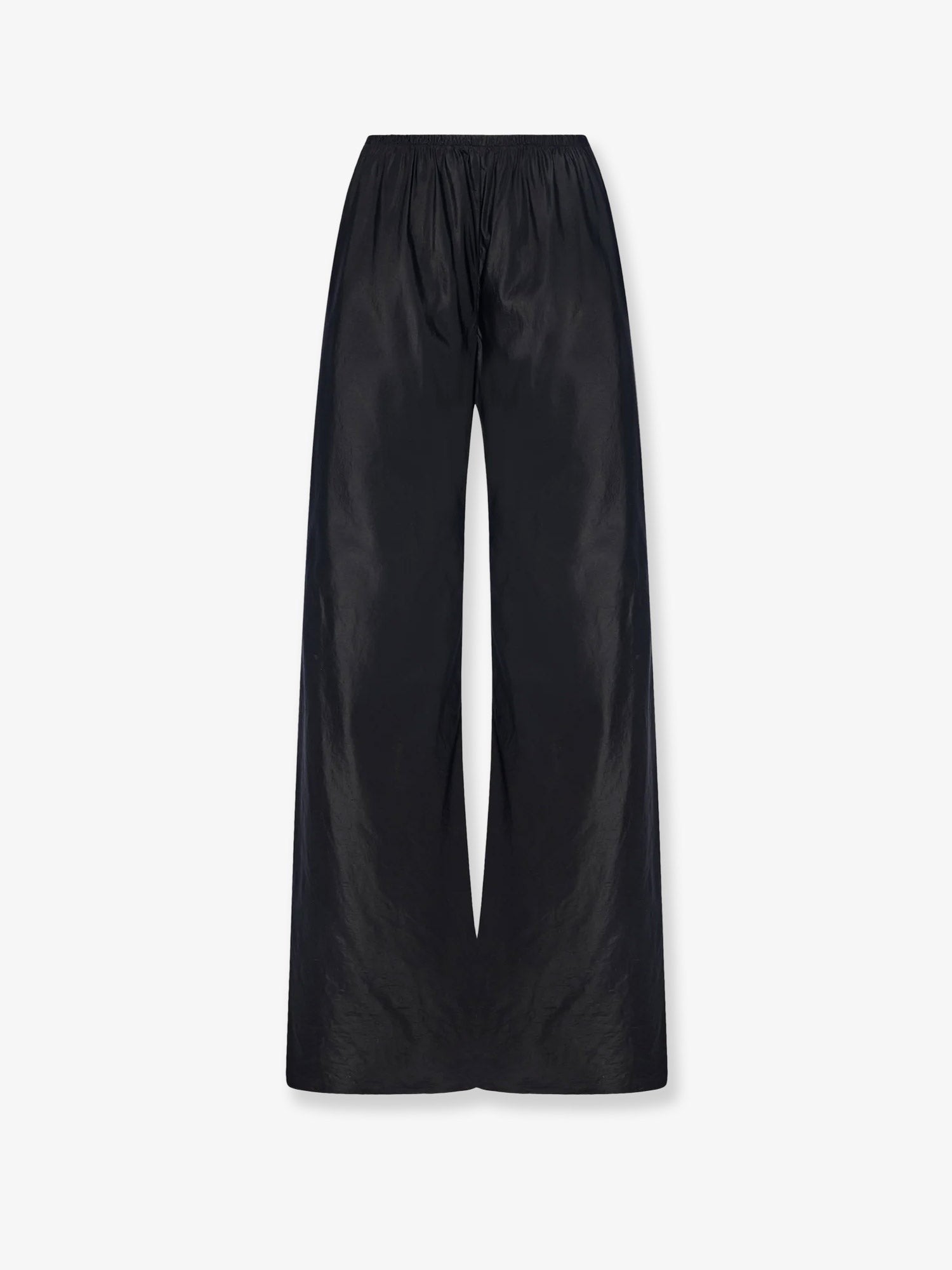 The Row Women's Gala Silk Trousers Black