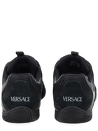 Versace Men's Galaxia Sneaker Black, view 4