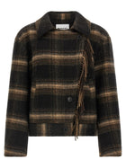 Isabel Marant Étoile Galeane Coat Brown