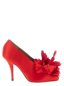Ferragamo Galia Pumps Red