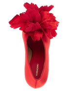 Ferragamo Galia Pumps Red, view 4