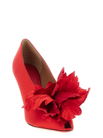 Ferragamo Galia Pumps Red